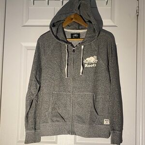 Roots Gray Women's Hoodie Sweater